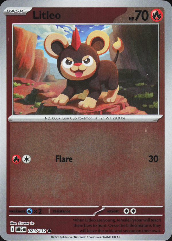 Litleo 023/132 - Mega Evolution Base