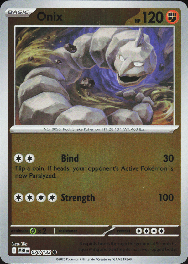 Onix 070/132 - Mega Evolution Base