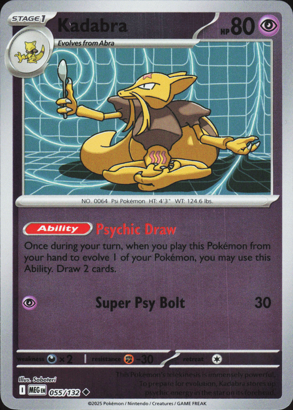 Kadabra 055/132 - Mega Evolution Base