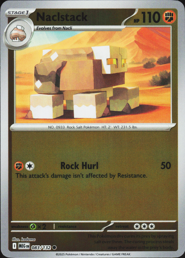 Naclstack 083/132 - Mega Evolution Base