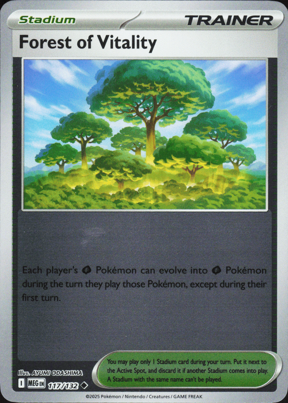 Forest of Vitality 117/132 - Mega Evolution Base