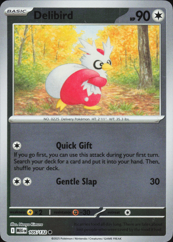 Delibird 105/132 - Mega Evolution Base