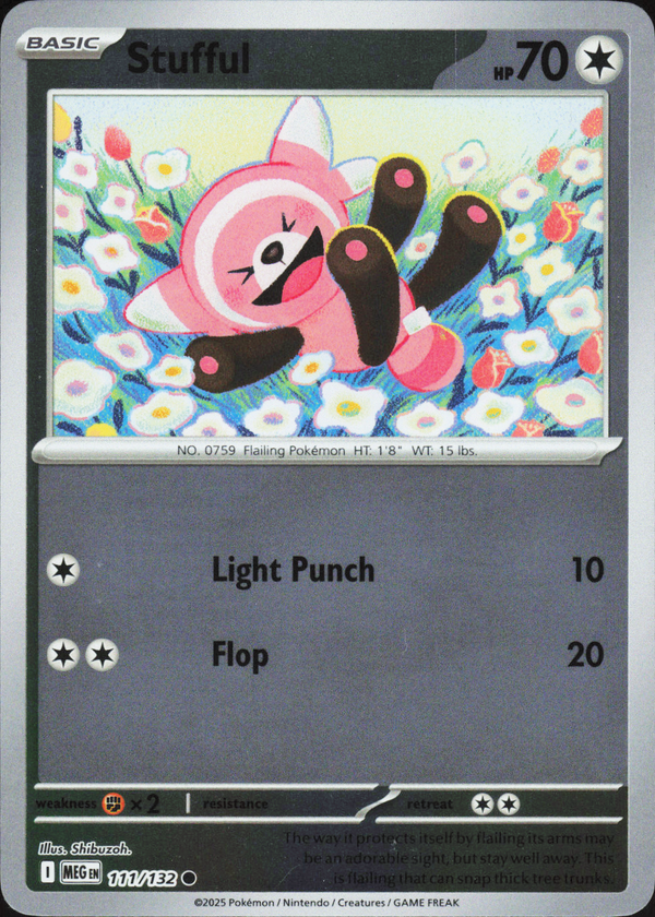 Stufful 111/132 - Mega Evolution Base