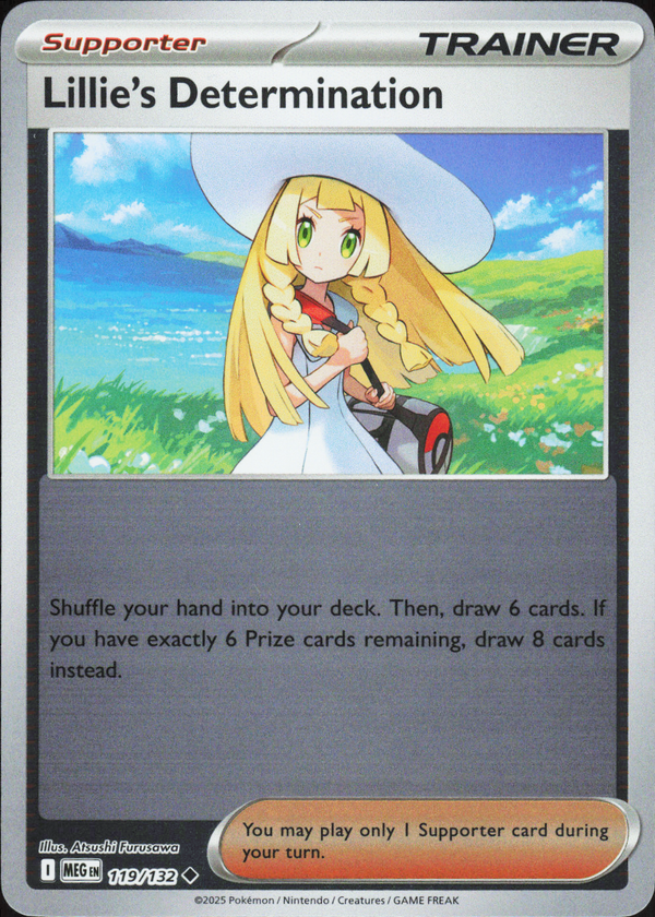 Lillie's Determination 119/132 - Mega Evolution Base