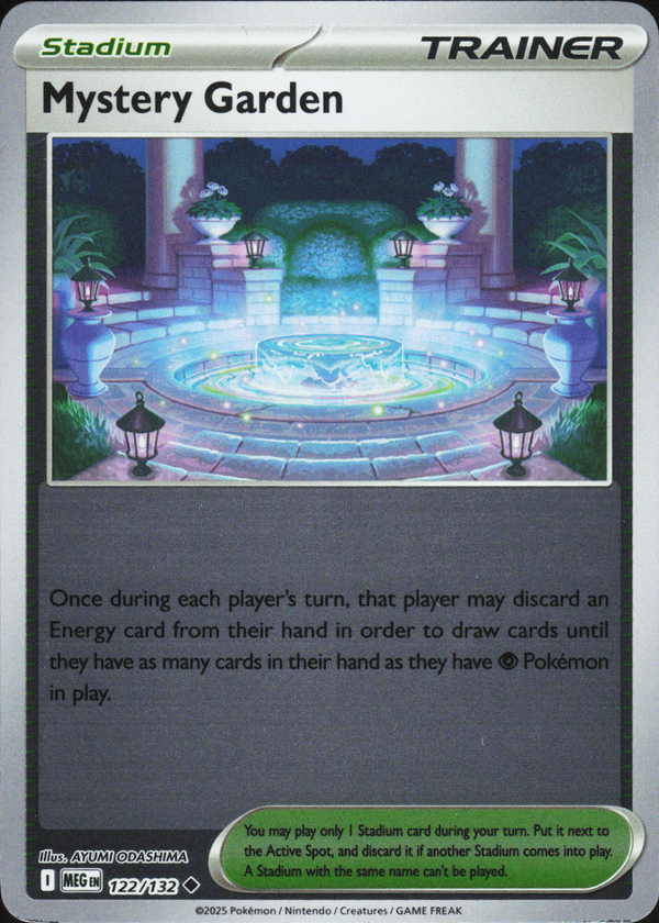 Mystery Garden 122/132 - Mega Evolution Base