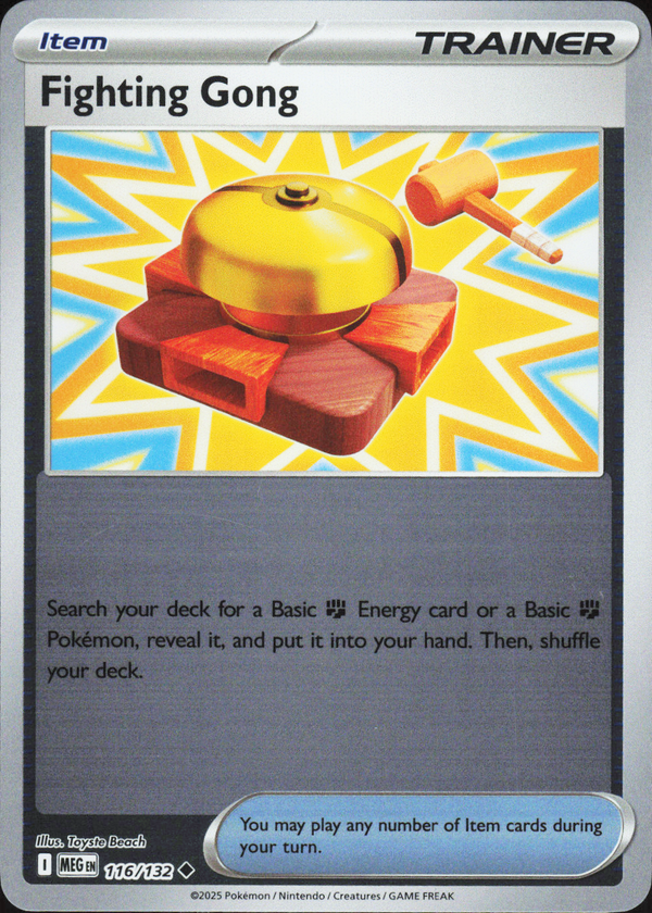 Fighting Gong 116/132 - Mega Evolution Base