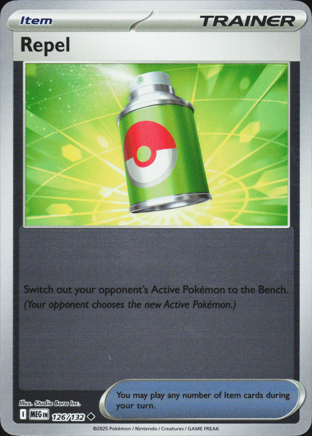 Repel 126/132 - Mega Evolution Base