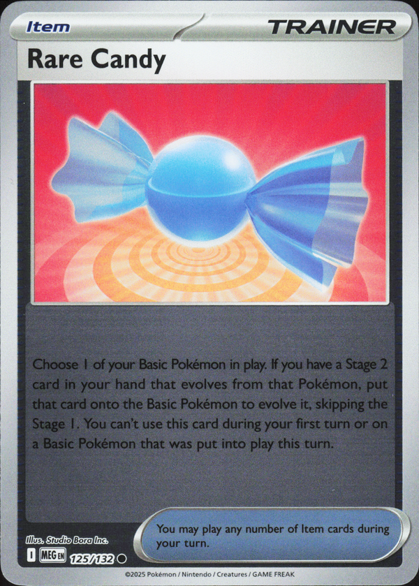 Rare Candy 125/132 - Mega Evolution Base