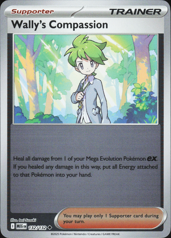 Wally's Compassion 132/132 - Mega Evolution Base