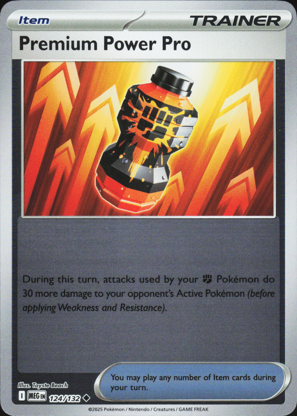 Premium Power Pro 124/132 - Mega Evolution Base