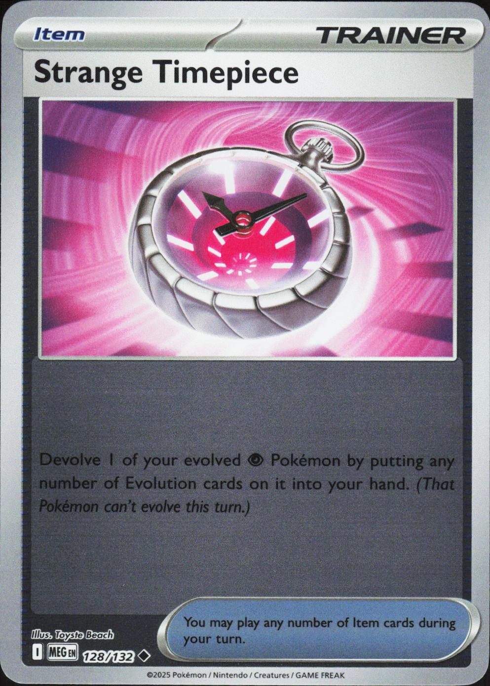 Strange Timepiece 128/132 - Mega Evolution Base