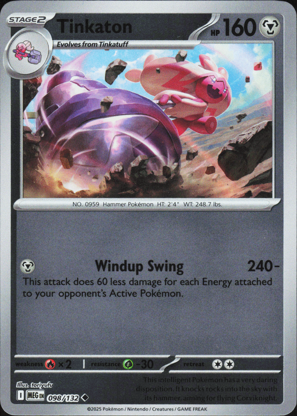 Tinkaton 098/132 - Mega Evolution Base