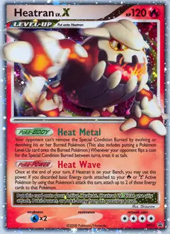 Heatran Lv.X DP31 - Diamond and Pearl Promo