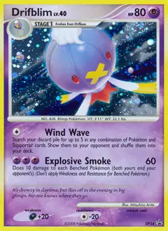 Drifblim DP34 - Diamond and Pearl Promo