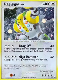 Regigigas DP40 - Diamond and Pearl Promo