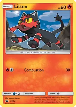 Litten SM02 - Sun & Moon Black Star Promo