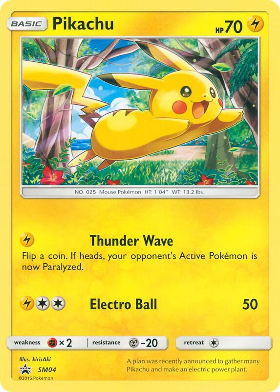 Pikachu Target Non SM04 - Sun & Moon Black Star Promo
