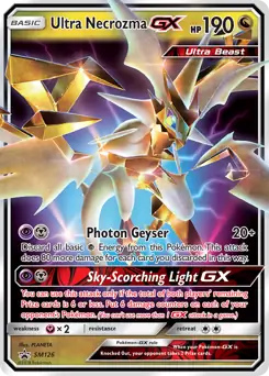 Ultra Necrozma SM126 - Sun & Moon Black Star Promo