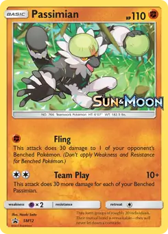 Passimian Prerelease SM12 - Sun & Moon Black Star Promo