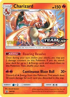 Charizard Staff SM158 - Sun & Moon Black Star Promo