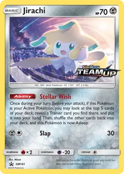 Jirachi SM161 - Sun & Moon Black Star Promo