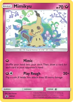 Mimikyu SM163 - Sun & Moon Black Star Promo