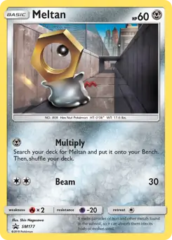 Meltan SM177 - Sun & Moon Black Star Promo