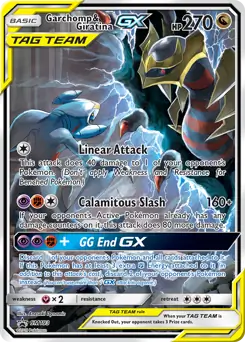 Garchomp & Giratina GX SM193 - Sun & Moon Black Star Promo