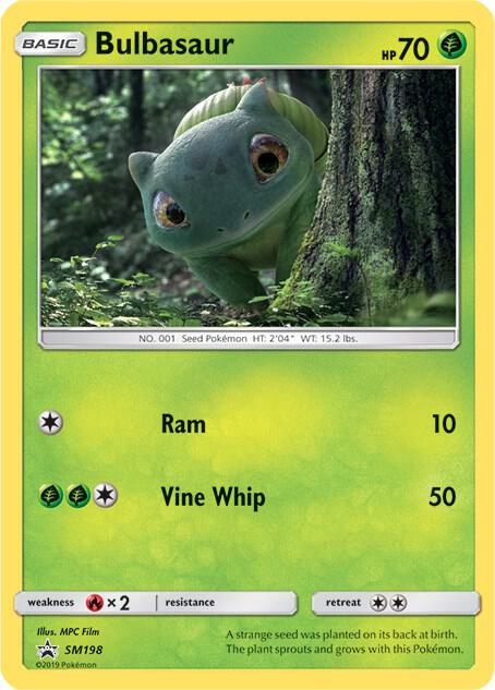 Bulbasaur In Event Promo SM198 - Sun & Moon Black Star Promo
