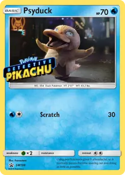 Psyduck SM199 - Sun & Moon Black Star Promo