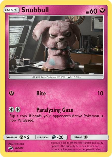 Snubbull In Event Promo SM200 - Sun & Moon Black Star Promo