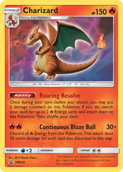Charizard SM226 - Sun & Moon Black Star Promo