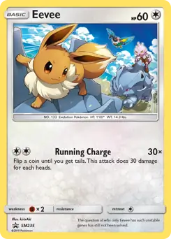 Eevee SM235 - Sun & Moon Black Star Promo