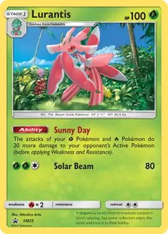 Lurantis SM25 - Sun & Moon Black Star Promo