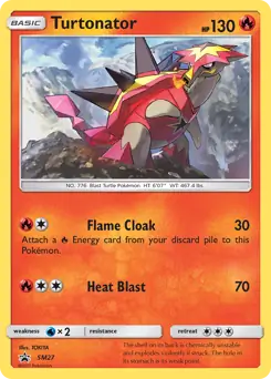 Turtonator SM27 - Sun & Moon Black Star Promo