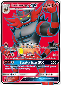 Incineroar GX SM38 - Sun & Moon Black Star Promo