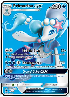 Primarina GX SM39 - Sun & Moon Black Star Promo