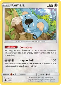 Komala SM41 - Sun & Moon Black Star Promo