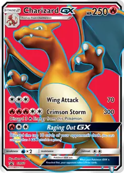 Charizard GX SM60 - Sun & Moon Black Star Promo
