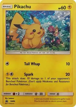 Pikachu General Mills SM86 - Miscellaneous Promos