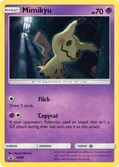 Mimikyu SM99 - Sun & Moon Black Star Promo