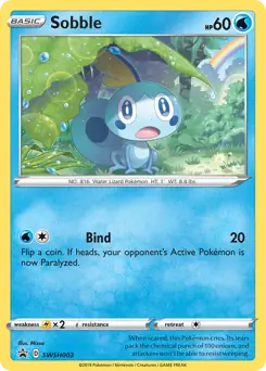 Sobble SWSH003 - Sword & Shield Promo
