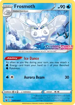 Frosmoth Prerelease SWSH007 - Sword & Shield Promo