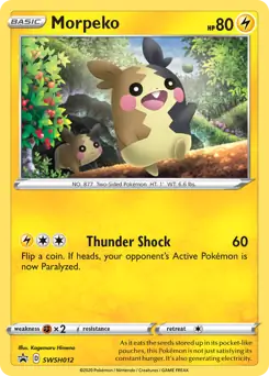 Morpeko SWSH012 - Sword & Shield Promo