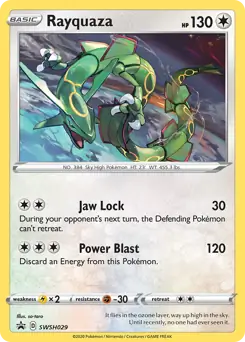 Rayquaza SWSH029 - Sword & Shield Promo