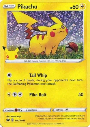 Pikachu General Mills SWSH039 - Miscellaneous Promos