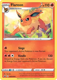 Flareon SWSH041 - Sword & Shield Promo