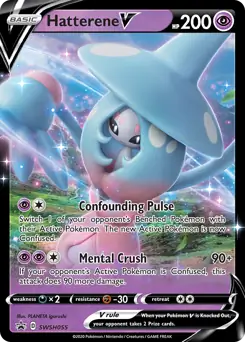Hatterene V SWSH055 - Sword & Shield Promo