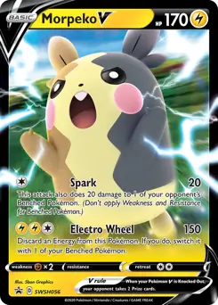 Morpeko V SWSH056 - Sword & Shield Promo