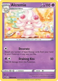 Alcremie SWSH058 - Sword & Shield Promo